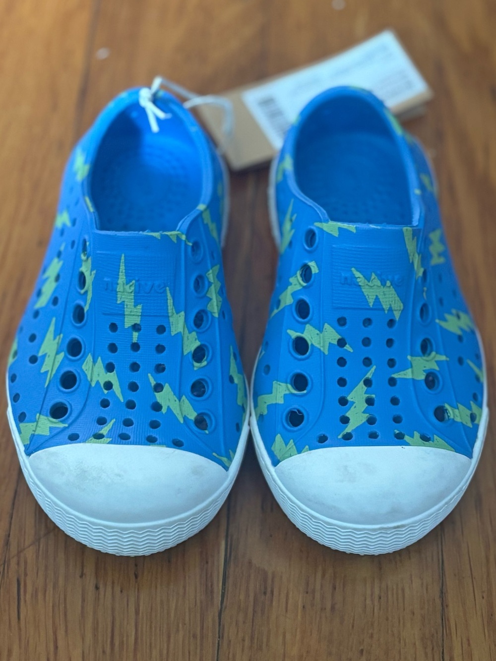 Native Kids Blue Lightning Water Shoes
